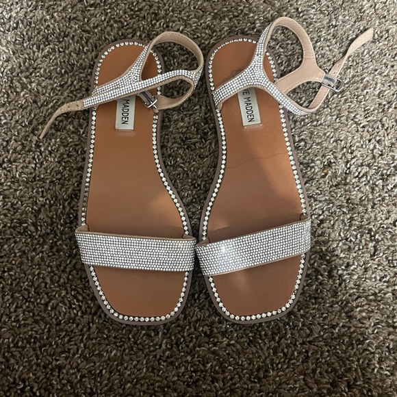 Steve Madden Rhinestone Sandals - Picture 4 of 4